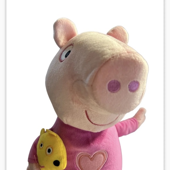 Peppa Pig Plush Slumber N Oink Bedtime Talking Laughing Pink Pajamas - Picture 2 of 4